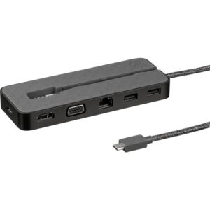 ADAPTATEUR MINI DOCK STATION  HP  HUB TYPE C TO 8 SORTIES